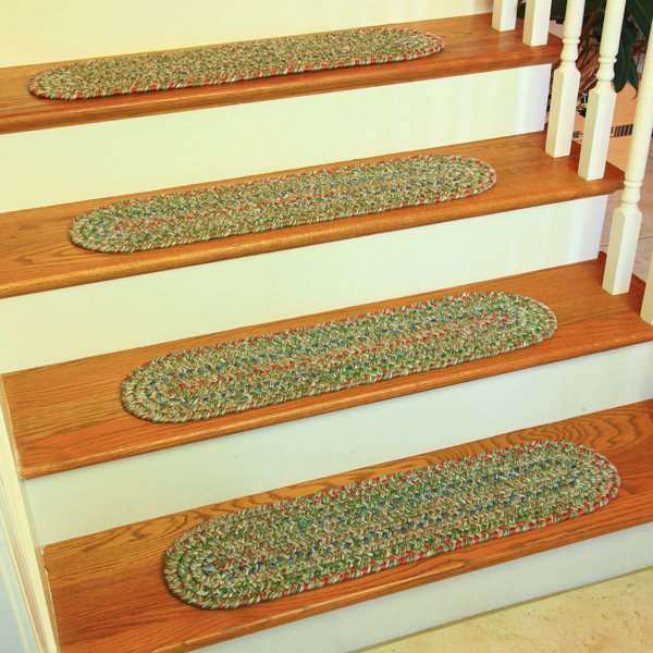 Wildon Home ® Cornelija Moss/Green Indoor/Outdoor Stair Tread Wayfair